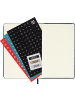 Moleskine 12 Monate Wochen Notizkalender 2024, Fester Einband in Saphir