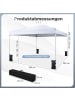 COSTWAY Pavillon 3 x 3 m in Weiß