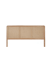 Giner y Colomer Rattan-Kopfteil 165 cm mit natürlichem Charme in Brown