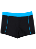 Aquarti Jungen Kinder Badehose Seitliche Paspel in schwarz/blau