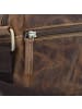 Greenburry Vintage Umhängetasche Leder 18 cm in brown