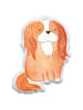 Mr. & Mrs. Panda Kuscheltier Kissen Hund Cavalier King Charles S... in Weiß