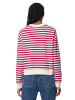 Marc O'Polo DENIM Ringel-Sweatshirt relaxed in multi / fresh fuschia