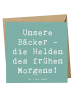 Mr. & Mrs. Panda Einladungskarte Spruch Bäcker Helden mit Spruch in Meeresbrise