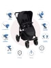 ABC-Design Kombi-Kinderwagen Salsa 5 Air inkl. Babywanne in schwarz