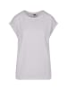 Urban Classics T-Shirt in lemonadepink+white