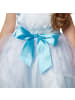 tectake Bezauberndes Kleid in hellblauer und weißer Farbe, weiß/blau