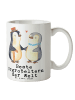 Mr. & Mrs. Panda Tasse Pinguin Beste Urgroßeltern der Welt mit S... in Weiß