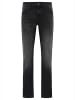 Mavi Jeans Jeans Straight Leg Dunkle Waschung 5-Pocket in Dunkelgrau
