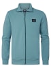 Petrol Industries Strickjacke mit Logo Seawayview in Blau