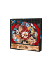 One piece Wanduhr 25cm Anime Uhr mit Strohhut-Bande