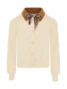 NAEMI Damen Cardigan in Weiss