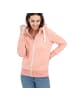 DEPROC Active Kapuzensweatjacke FinjaCMYK II in Orange