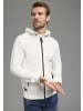 Kangaroos Kapuzensweatjacke in Offwhite