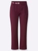 Heine Chinohose in burgund