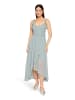 Vera Mont Abendkleid mit Volant in Smoky Salvia
