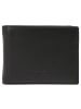 VLD VOi Leather Design Soft Victor Geldbörse RFID Schutz Leder 12 cm in schwarz
