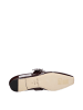 Jimmy Choo Rot Leder Ballerina Flache Schuhe