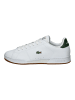 Lacoste Sneaker in Weiß/Grün