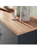 Furn.Design Wohnwand 4-teilig grau, Eiche Wotan, Landhaus, Kombination mit Soft-Close