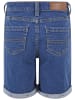 Urban Classics Urban Classics Damen Girls Organic Stretch Denim 5 Pocket Shorts in clearblue washed