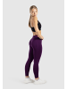 SMILODOX Leggings Shayla Scrunch in Violett