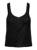 JACQUELINE de YONG Strukturiertes Strickoberteil Ärmelloses Tank Top Shirt JDYSUN in Schwarz