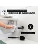 bremermann Badezimmer Zubehör-Set PIAZZA BLACK 2tlg. ca. 14,5 x 35 x 11,5 cm (B/H/T)
