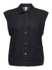 ONLY Carmakoma Jeansweste in Washed Black