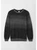 s.Oliver Pullover langarm in Schwarz-grau