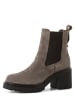 Marc O'Polo Stiefeletten aus Veloursleder in taupe