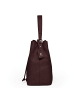 Lazarotti Bologna Leather Beuteltasche Leder 25 cm in burgundy