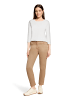 Betty Barclay Basic Shirt mit Rundhalsausschnitt in Rohweiß