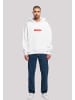 F4NT4STIC Ultra Heavy Hoodie Koi Fish Japan Streetstyle in weiß