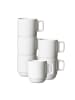 Ritzenhoff & Breker 6er Set Kaffeebecher Bianco in Weiß 245 ml in weiß