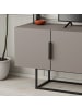 CALICOSY TV-Schrank TITAN in Braun - (W) 140  x (H) 55  x (L) 35  cm