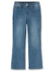 sheego Bootcut-Jeans in blue denim