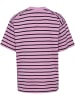 Hummel T-Shirt Hmljr Loose Kinder in SMOKY GRAPE