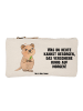 Mr. & Mrs. Panda Make-up-Tasche Quokka Happy mit Spruch in Weiß