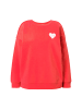 Studio Untold Sweatshirt in hibiskusrot