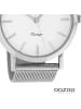 Oozoo Analog-Armbanduhr Oozoo Timepieces silber groß (ca. 45mm)