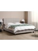Beliani Doppelbett LA ROCHELLE in Grau - (W) 170 x (H) 108 x (L) 218 cm