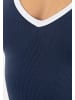 SMILODOX Sport Top Theda in Dunkelblau
