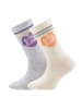 ewers 2er-Set Socken Girl Gang in latte-grau