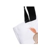 Mr. & Mrs. Panda Shopper Tasche Pferd Springen mit Spruch in Weiß