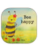 Mr. & Mrs. Panda Tischuntersetzer Biene Happy Design mit Spruch in Weiß