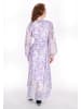 DreiMaster Women Dress in violet pink multicolor