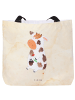 Mr. & Mrs. Panda Tote Bag Kuh ohne Spruch in Vintage