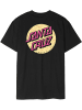 Santa Cruz T-Shirt "Wagon Dot Chest T-Shirt" in Schwarz
