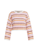 myMo Women Sweater in Orange Mehrfarbig